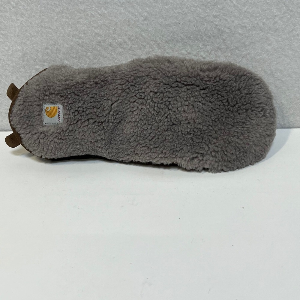 Carhartt Womens Sherpa Lined Singel Mitten Brown Grey DRTSND Medium ONLY ONE